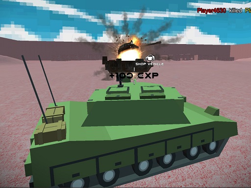 Вертоліт і танк Битва в пустелі Шторм для кількох гравців