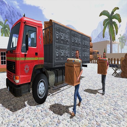 Азиатская игра с водителем грузового грузовика для бездорожья